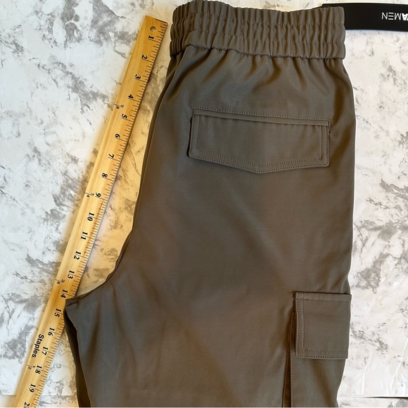 NWT Nova Men Fool For You Nylon Cargo Pants Brown Size Medium - Picture 5 of 10